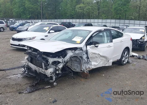 2014 Ford Fusion Se из США, поврежденный, VIN 3FA6P0HDXER205979